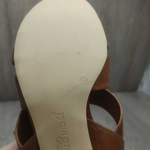 Paul‎ Green Reese Slingback Sandal Strappy Tan Sling Back Open Toe UK 4.5 US 7 - Picture 10 of 13